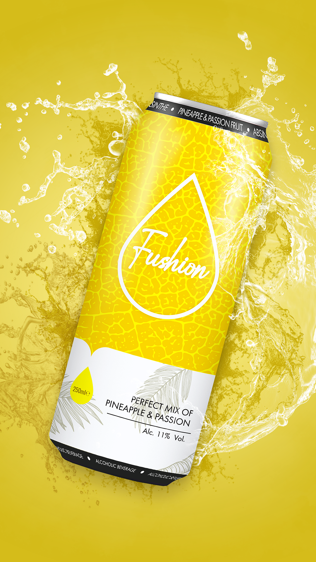 Fushion Absinthe Pineapple & Passionfruit